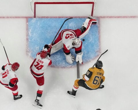 Once a journeyman, Brandon Bussi backstops the Hurricanes to the Stanley Cup championship