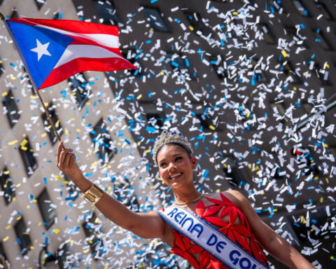 Puerto Rican Day Parade marches through Manhattan with pulsing music and vibrant colors