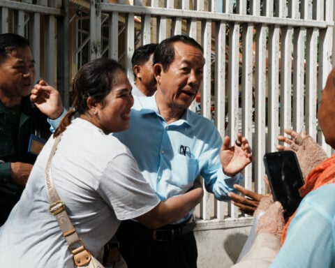 Prominent Cambodian opposition politician seeks Supreme Court reversal of incitement conviction