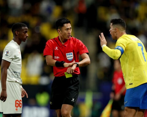 China didn’t qualify for the World Cup. But its fans still have a star: a card-wielding referee