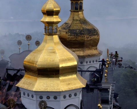 What to know about historic Kyiv monastery damaged in Russian strike