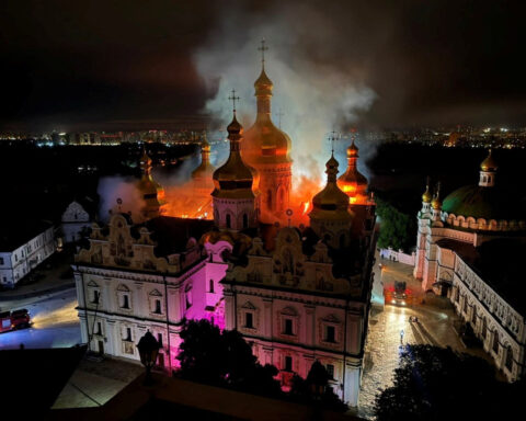 Russia calls Ukrainian allegation its forces struck Kyiv monastery a 'crude fake'