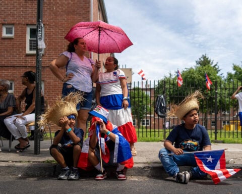 America partied hard this weekend. In Brooklyn, Puerto Rican joy was out in full force