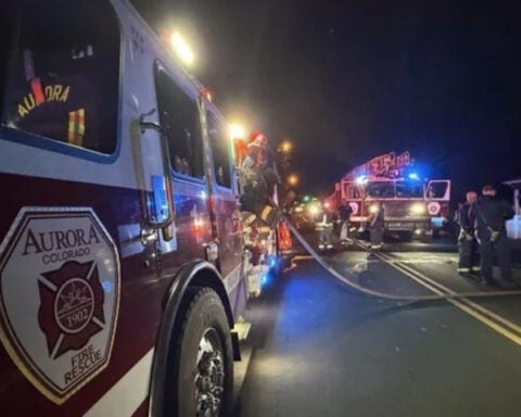 Aurora firefighters rescue kittens trapped inside burning home