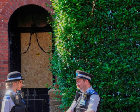 London court convicts 2 men of plot to torch property linked to UK prime minister