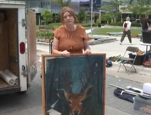 Severe storms devastate Omaha Art Fair, leaving artists with major losses