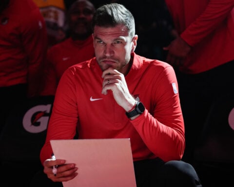 Bulls finalizing hire of Tiago Splitter as coach, AP source says