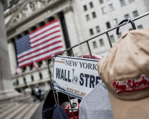 Stocks gain, oil slides as Trump says Iran deal signed
