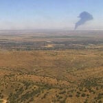 US Air Force B-52 bomber crashes on takeoff in California, Air Force says