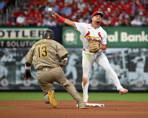 Dustin May perfect into 7th inning and completes 1-hitter as Cardinals blank Padres 3-0