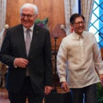 German president says Europe is worried over tensions in the disputed South China Sea