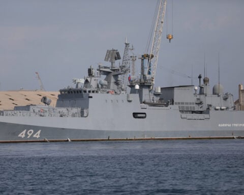 UK military investigates report that Russian warship fired warning shots at yacht in the Channel