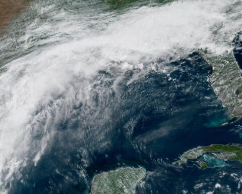 Rain along the Gulf Coast could become the first named storm of the Atlantic hurricane season