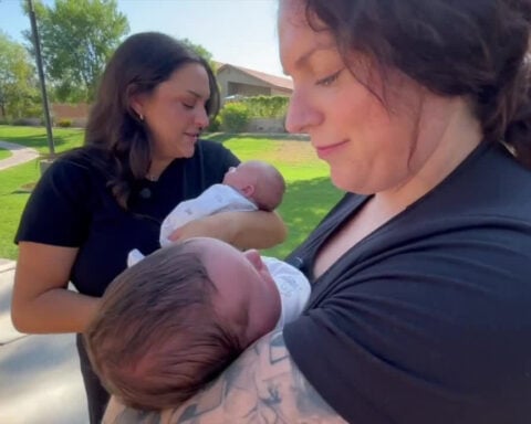 Arizona family has double the joy, as two sisters give birth hours apart at same hospital