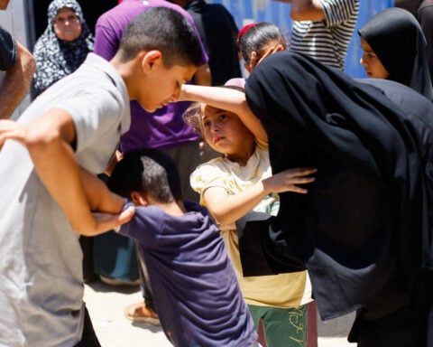 Israeli military takes more territory, kills two people in Gaza, medics and witnesses say