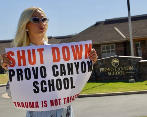 Paris Hilton returns to Utah 'troubled teen' facility to support others who allege mistreatment