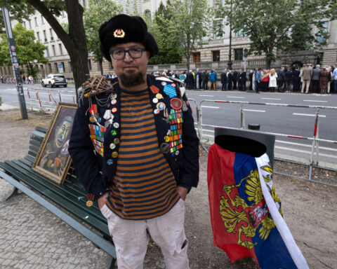 Killing of Russian artist in Poland has hallmarks of political assassination, prime minister says