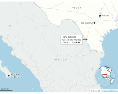 Investigators seek clues in small jet crash that killed 1 in Texas, where bystanders rushed to help