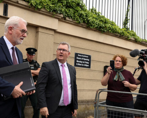 Jury set to begin deliberations in sex offence trial of Northern Ireland's Donaldson