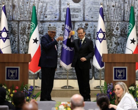 Somaliland receiving Israeli military training but not in talks for base, minister says
