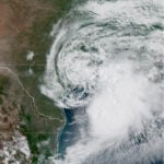 Tropical Storm Arthur, the first of the Atlantic season, targets Gulf Coast with heavy rain