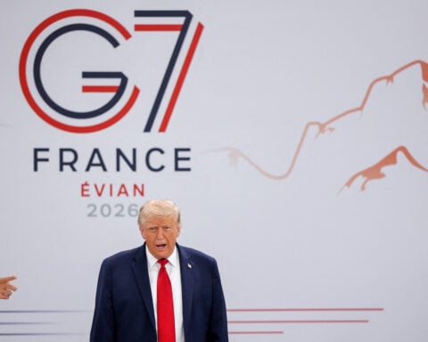 'I'm the boss', Trump says at G7, as he warms to Ukraine's war aims