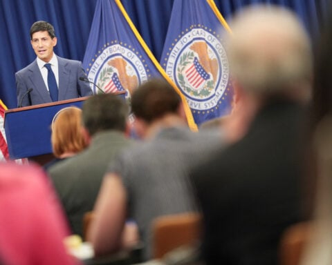 Fed chief Warsh skips rate-path 'dot,' launches communications review