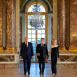 France's Macron hosts Trump at Versailles Palace