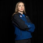 The Vancouver Goldeneyes select U.S. Olympian Caroline Harvey with the 1st pick in the PWHL draft