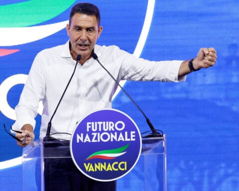 Italy's emerging far-right party overtakes League for first time, poll shows
