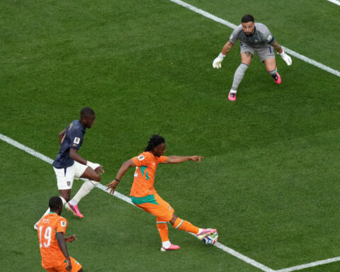 Ivory Coast says striker Elye Wahi will be allowed into Canada for the team's next World Cup match