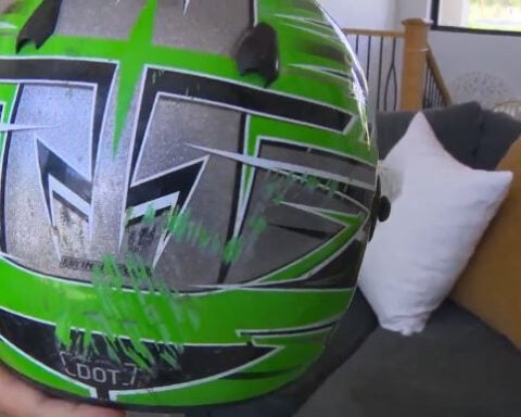 'Without this, I wouldn't be here': 14-year-old survives e-bike crash thanks to helmet