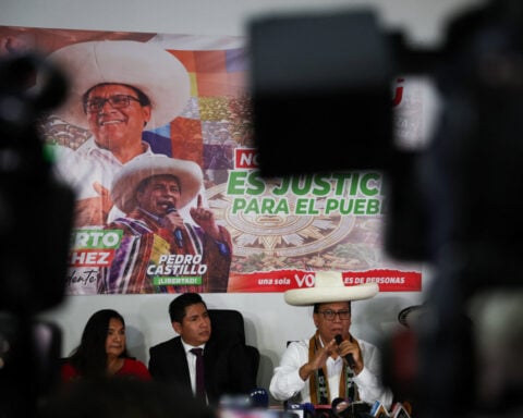 Fujimori edges toward Peruvian presidency as Sanchez calls for protests