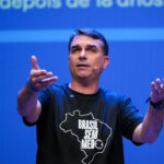 Brazil's Flavio Bolsonaro pitches crime crackdown to boost presidential bid