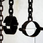 A crucial tool of the slave trade, shackles evoke an ugly part of America's past