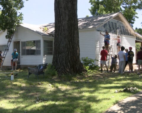 Students transforming homes, lives during week-long service project