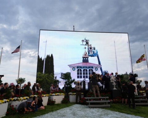Maryland exercises its right to match an $85 million offer to keep Preakness branding rights