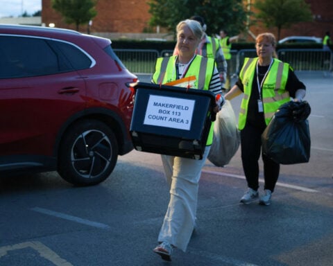 Voters cast ballots in Makerfield poll crucial to PM Starmer's future