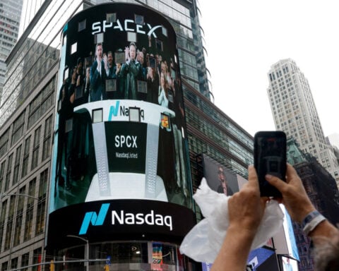 SpaceX shares fall as post-IPO frenzy loses steam