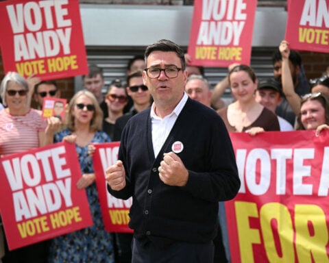 Race for UK leadership looms after Prime Minister Starmer’s main rival Burnham wins seat in parliament