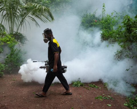 Sri Lanka battles surge in dengue fever, with more than 44,000 cases so far this year