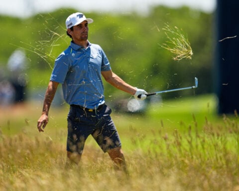 Joaquin Niemann penalized for throwing club at US Open