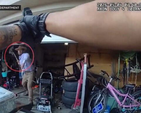 California police release video of officer shooting ax-wielding suspect