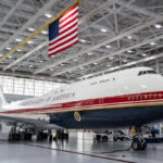 Trump unveils a new presidential airplane