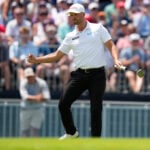 A year after smashing a locker, Wyndham Clark finds himself leading at another US Open