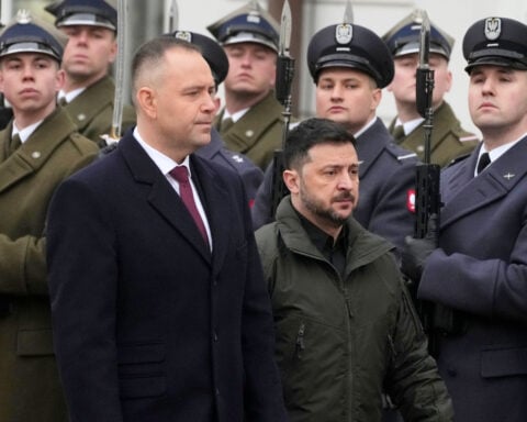 Zelenskyy returns Poland's highest honor after Polish leader revokes it in a spat over history