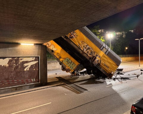 One dead after freight trains collide in Munich