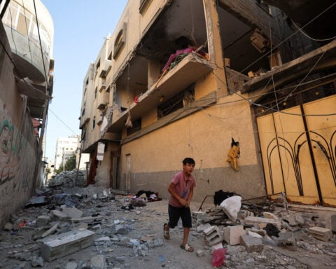 Israeli fire kills nine people in Gaza, including a child, medics say