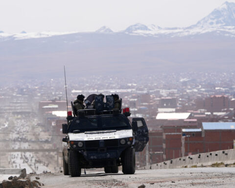 Bolivia’s president declares a state of emergency as road blockades choke supplies