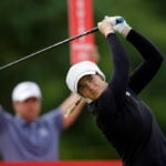 Jing Yan maintains lead in the wind-swept Meijer LPGA Classic